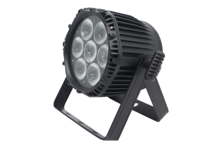 Par LED Wash 7X18w RGBW con ingressi Powercon In/Out e DMX NLIGHTING - immagine 2