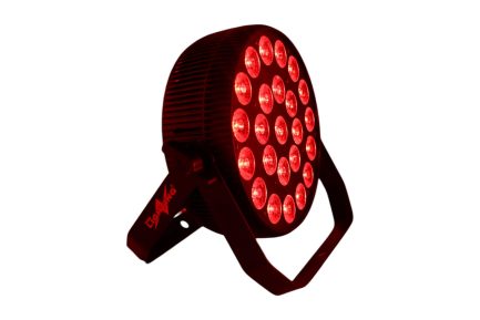 Par LED Slim 24X18W RGBW 4in1 potente fascio di luce angolazione 50º - immagine 4