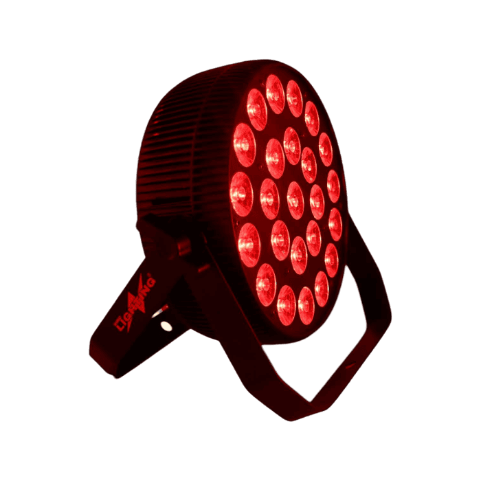 Par LED Slim 24X18W RGBW 4in1 potente fascio di luce angolazione 50 3