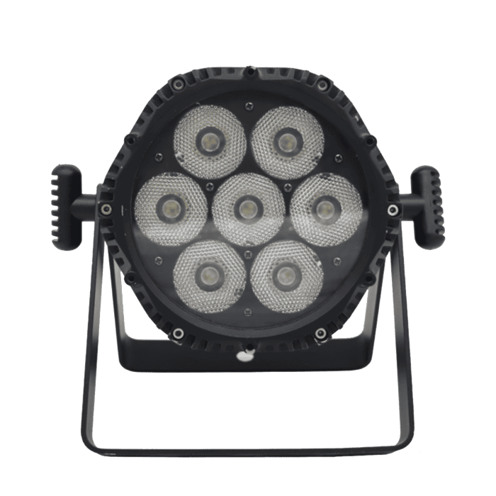 Par LED Wash 7X18w RGBW con ingressi Powercon In Out e DMX NLIGHTING