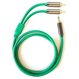 Cavo Audio ZZIPP YPZZR150 Mini Jack 3,5 Stereo / 2 RCA Maschio
