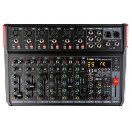 Mixer compatto JBSYSTEMS LIVE 10 a 8 canali per DJ con Bluetooth e MP3