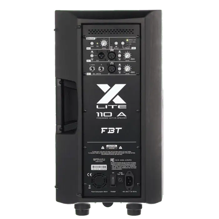Cassa acustica professionale FBT X LITE 110A diffusore attivo a 2 vie con Bluetooth 2