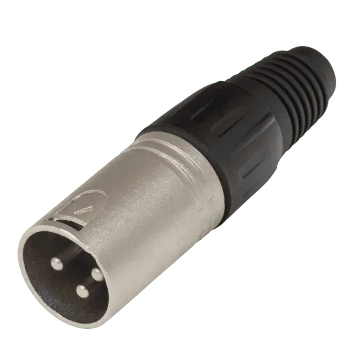 Connettore Volante Maschio PROEL XLR3MV a 3 poli per connessione Audio e Video