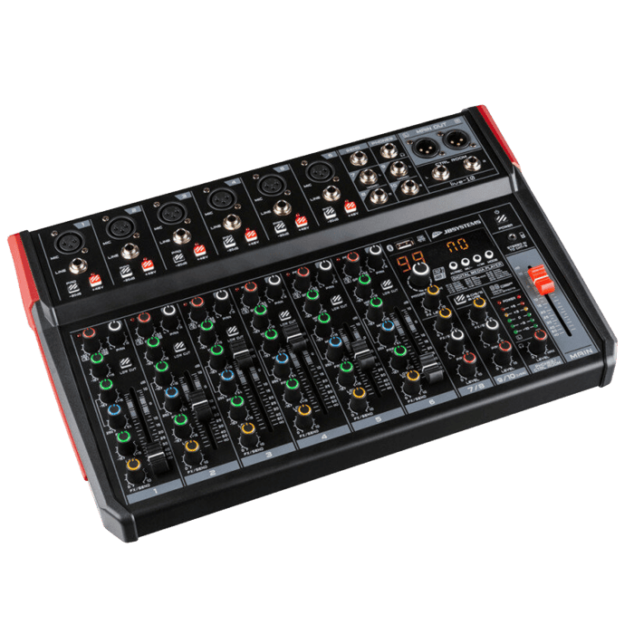 Mixer compatto JBSYSTEMS LIVE 10 a 8 canali per DJ con Bluetooth e MP3 1