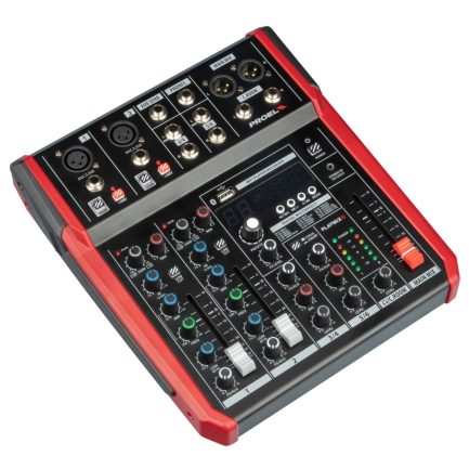 Mixer compatto PROEL PLAYMIX6 a 6 canali con lettore MP3 e Bluetooth - immagine 2
