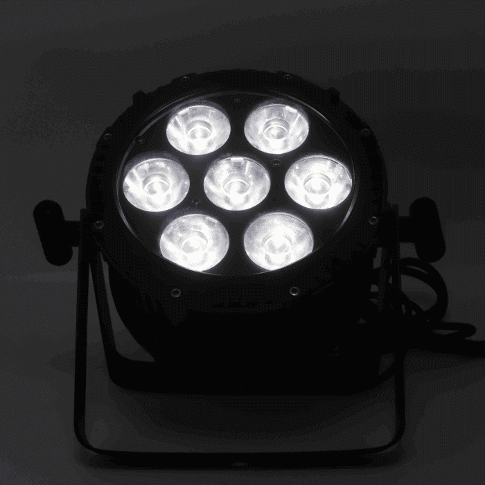 Par LED 7X20 RGBW IP65 150W Alimentazione Schuko NLIGHTING 5