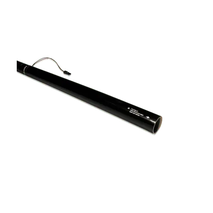 Tubo cannone spara coriandoli elettrico VUOTO monouso da 80cm 2