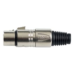 Connettore Volante Femmina PROEL XLR5FVPRO a 5 poli per connessione Audio e Video