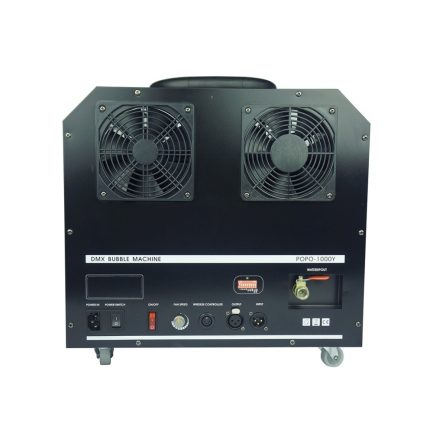 Macchina delle Bolle DJPOWER POPO-1000Y Bubble Machine con doppia Ventola e controllo Wireless - immagine 4