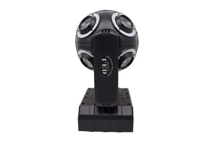Mini Testa Mobile PLANET BALL Beam LED RGBW 100W chic - immagine 2