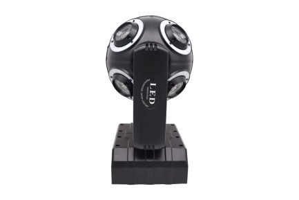 Mini Testa Mobile PLANET BALL Beam LED RGBW 100W chic - immagine 3