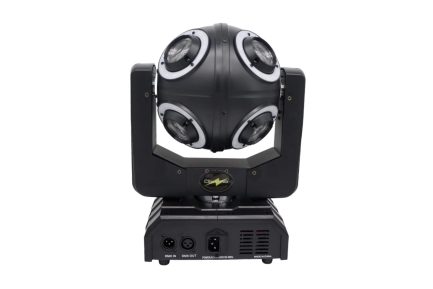 Mini Testa Mobile PLANET BALL Beam LED RGBW 100W chic - immagine 4