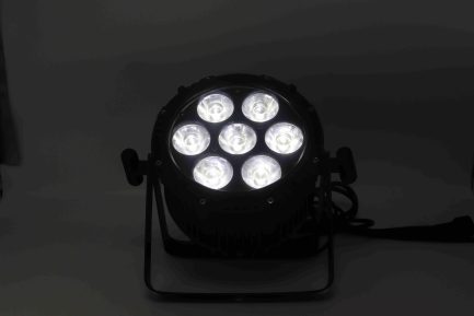 Par LED 7X20 RGBW IP65 150W Alimentazione Schuko NLIGHTING - immagine 6