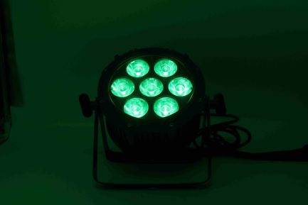 Par LED 7X20 RGBW IP65 150W Alimentazione Schuko NLIGHTING - immagine 8
