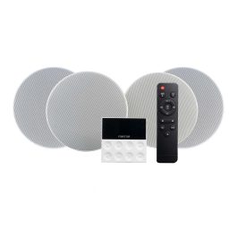 Sistema audio FONESTAR KS-WALL-4 con 4 altoparlanti a soffitto e Amplificatore