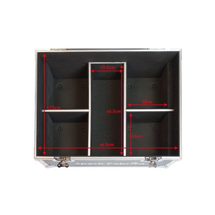 Baule FlightCase SPARK FABRICA per trasporto di 4 Macchine M3 - immagine 4