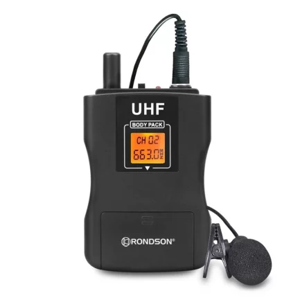 Sistema Radiomicrofono RONDSON BE-1040/2MIC con 2 Microfoni Palmari e Trasmettitori - immagine 4