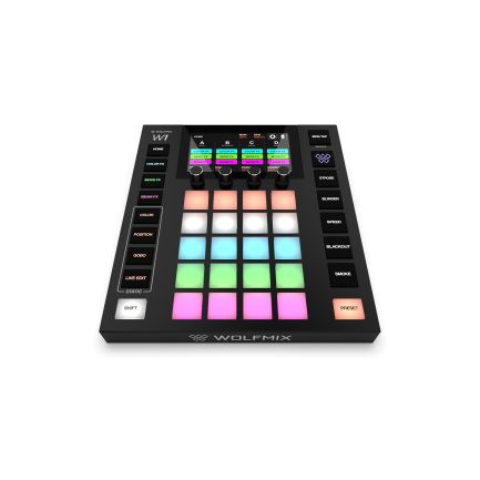 Controller centralina professionale stand alone WOLFMIX W1 MK2 2024 per creare spettacoli di Luci - immagine 2