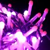 Catena Luminosa di Natale a 300 LED con 8 giochi di Luce per uso Interno/Esterno (Luce Rosa) - immagine 2