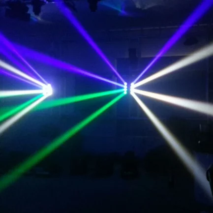 Spider Lamp Spot Light Beam LED RGBW 8x8W NLIGHTING - immagine 6