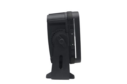Baule FlightCase 4 Accecatori Stormy Waterproof IP65 1500W RGBW con Tubo LED centrale luce fredda WISDOM - immagine 3