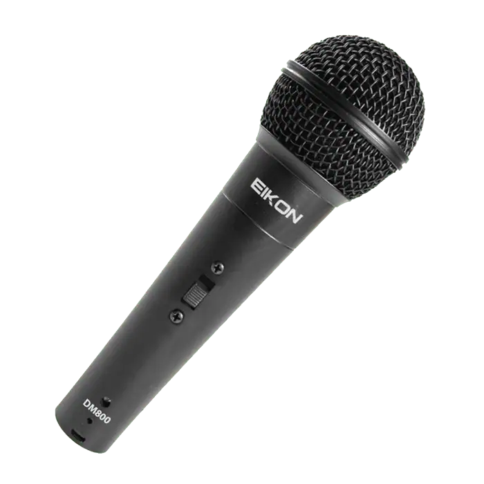 Microfono Dinamico EIKON DM800 cardioide per voce con Cavo XLR 1