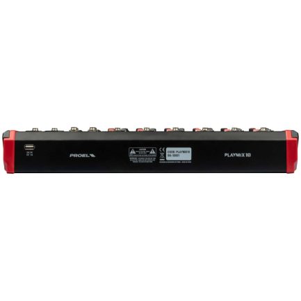 Mixer compatto PROEL PLAYMIX10 a 10 canali con lettore MP3 e Bluetooth - immagine 4