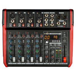 Mixer compatto PROEL PLAYMIX8 a 8 canali con lettore MP3 e Bluetooth