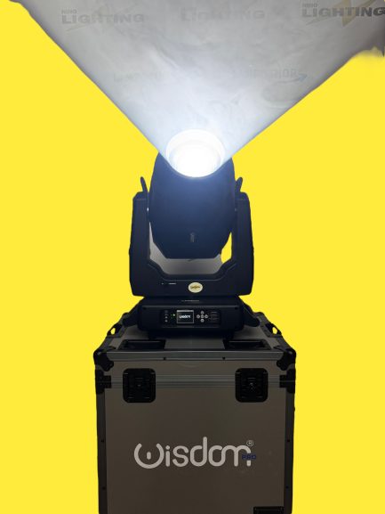 Testa Mobile BSW 700W SUPER LED 4in1 cmy beam+spot+wash+ PROFILE sagomatore con FlightCase PROFESSIONAL Wisdom Line PRO - immagine 8