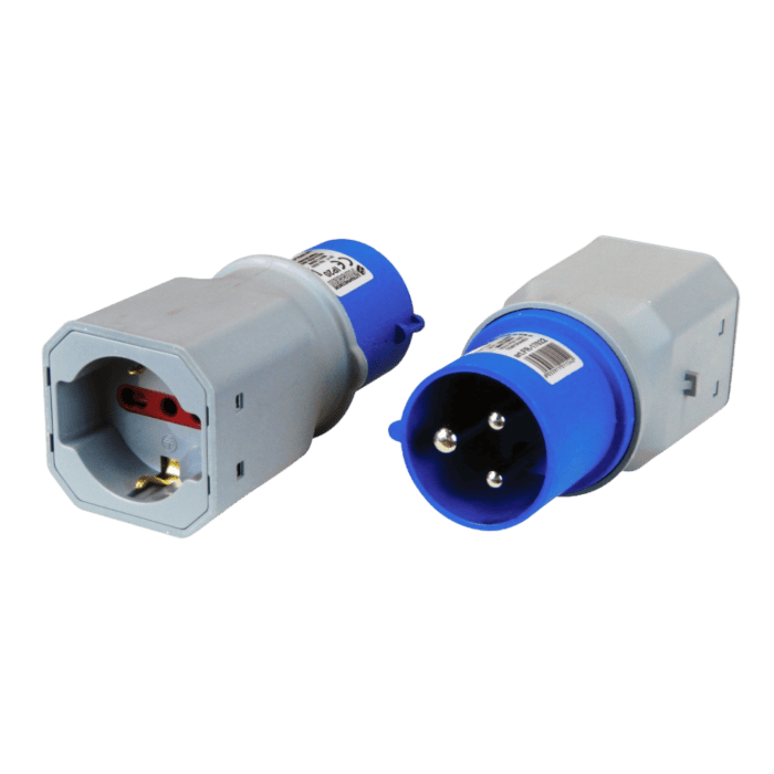 Spina Adattatore FR 17022 A 3P 16A IP20 Per Utilizzo Industriale E Domestico