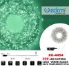 Catena Luminosa di Natale a 500 LED con 8 giochi di Luce per uso Interno/Esterno (Luce Verde Acqua) - immagine 3