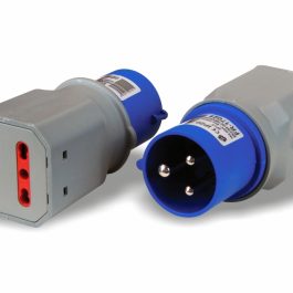 Spina adattatore FR-17021 a 3P 16A IP20 per utilizzo industriale e domestico