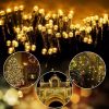 Catena Luminosa Solare di Natale a 200 LED con 8 giochi di Luce per uso Interno/Esterno (Luce Calda) - immagine 3