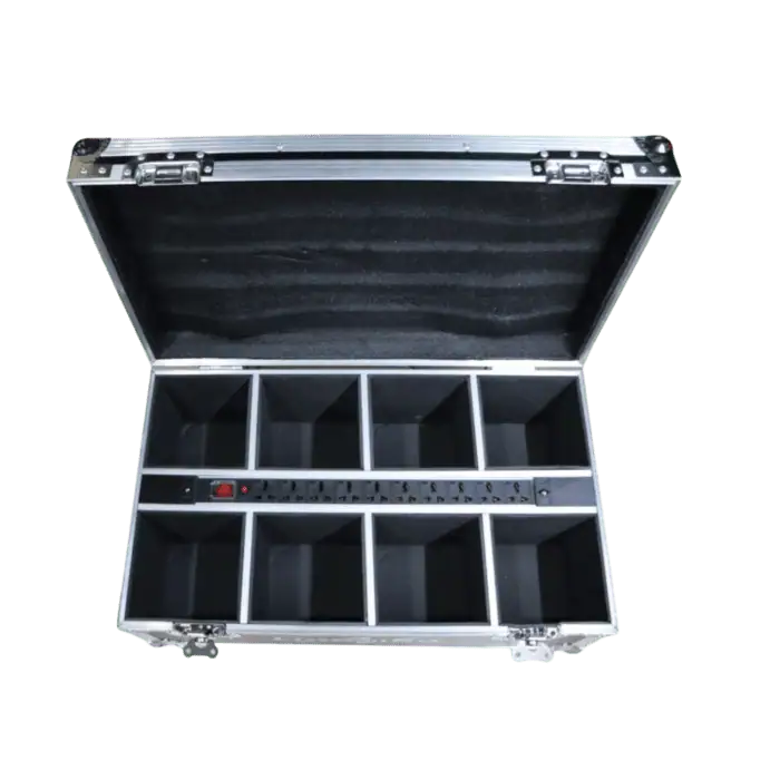 Baule Flight Case VUOTO Per Faretti Smart Bat A Batteria B STOCK E USATO 2