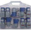 Kit Valigetta adattatori di sistema di 10pz per uso temporaneo con Grado di Protezione IP20