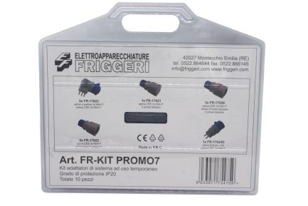 Kit Valigetta adattatori di sistema di 10pz per uso temporaneo con Grado di Protezione IP20 - immagine 2