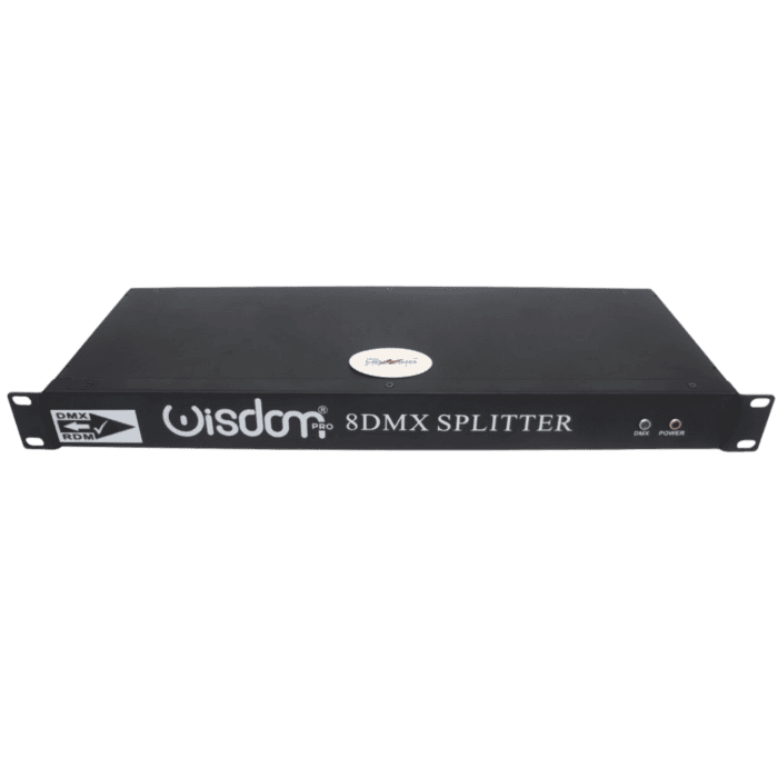 Splitter A 8 Canali Uscita DMX Per Controllo Luci Con Alimentazione PowerCon 1