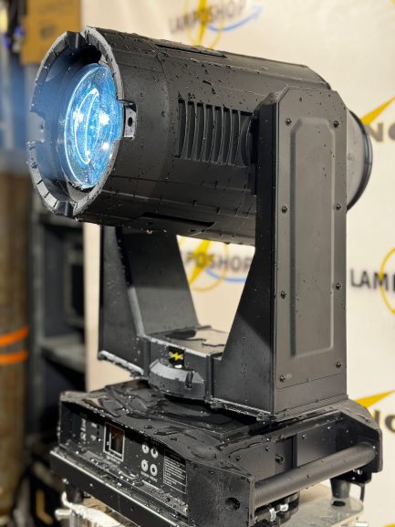 Coppia Teste Mobili Racer BSW 380W IP66 Waterproof Beam Spot Wash 3in1 con FlightCase WISDOM - immagine 7