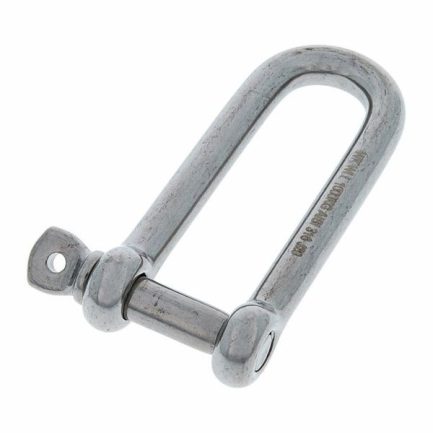 Grillo Anello a forma "D" Shackle HA1 in Acciaio inossidabile 1,0 ton per fissaggio carichi