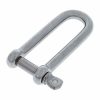 Grillo Anello a forma "D" Shackle HA1 in Acciaio inossidabile 1,0 ton per fissaggio carichi - immagine 2
