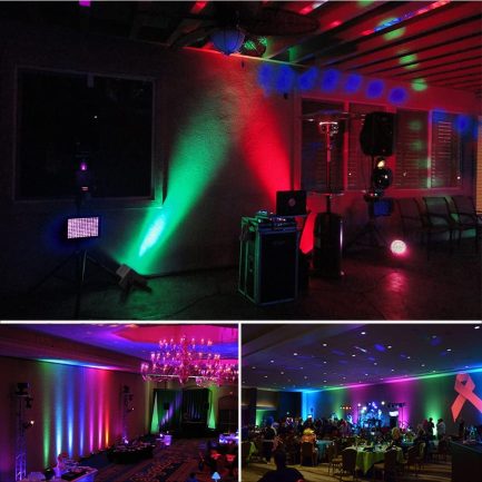 Par LED RGB 36X3W Light 36 LED Full Color - immagine 9