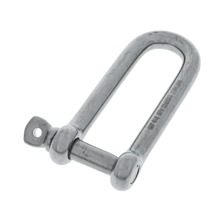 Grillo Anello A Forma D Shackle HA1 In Acciaio Inossidabile 10 Ton Per Fissaggio Carichi