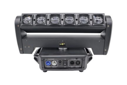 4 Barre LED Blade 2i 6x40W RGBW 4in1 con fascio Beam Pixel/Strobo Flightcase WISDOM Top Line Pro - immagine 2