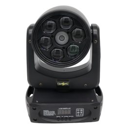 Mini Testa Mobile Bee Eye Super Beam RGBW con Pattern e Laser Centrale Verde
