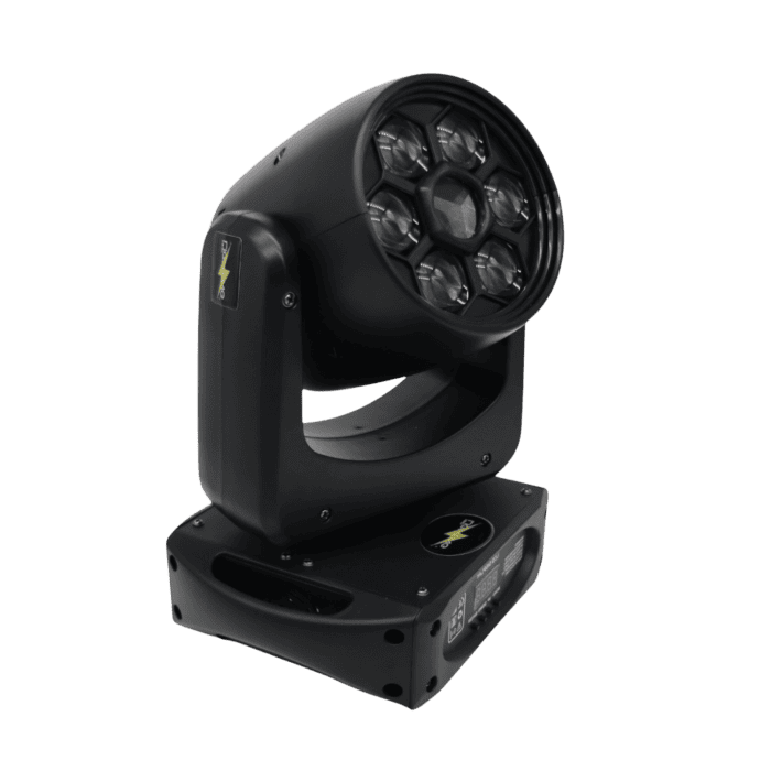 Mini Testa Mobile RGBW 150W Little Bee Fascio Spot Pattern E Gobos Centrale 1
