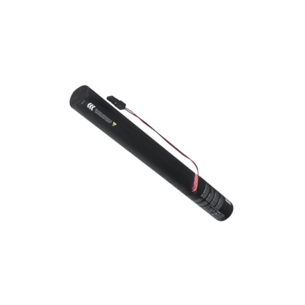 Tubo Spara Coriandoli cannone elettrico vuoto da riempire 40cm - immagine 2