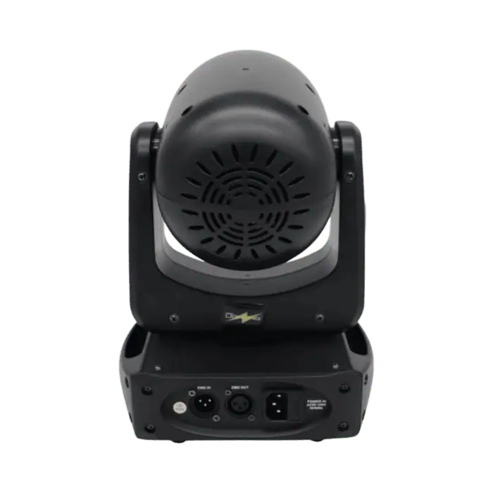 xMini Testa Mobile Bee Eye Super Beam RGBW Con Pattern E Laser Centrale Verde 2