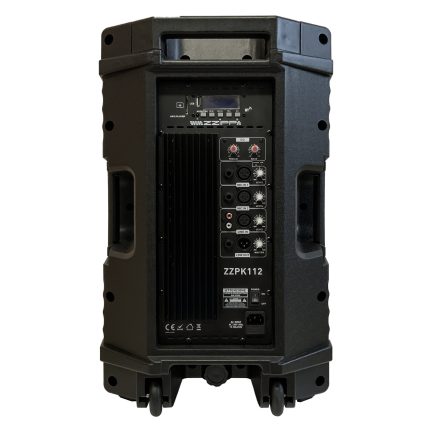 Cassa acustica professionale ZZIPP ZZPK112 diffusore attivo con MP3 e Bluetooth - immagine 3