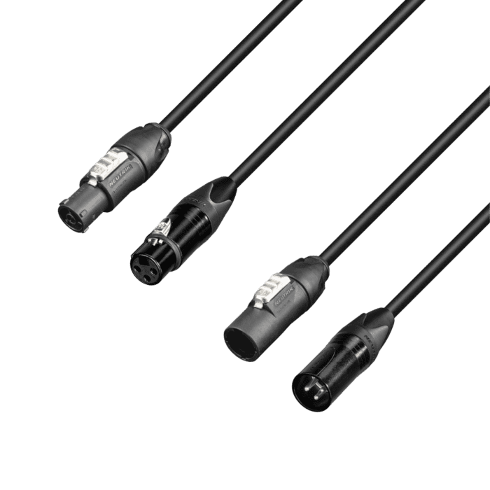 Cavo Ibrido Adam Hall 5 STARHTCOND0150 PowerconXLR DMX Combinati Alimentazione E Segnale Da 15mt 1